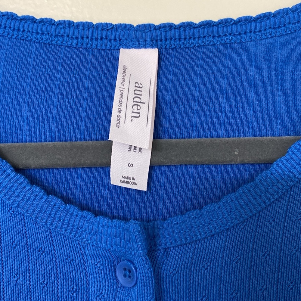 Blue Cardigan / Sleepwear - Picture 4 of 5